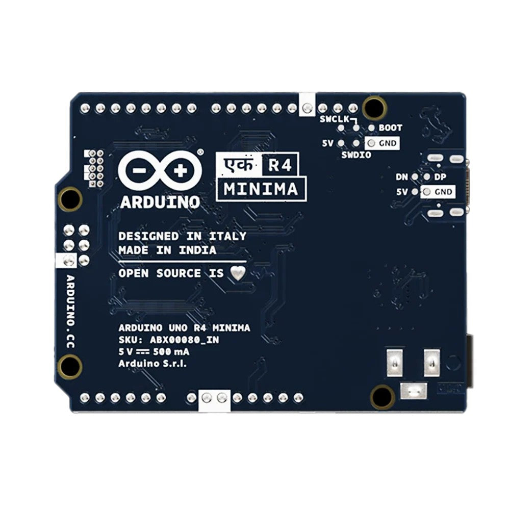 Official Arduino UNO EK (एक) R4 Minima Made in India Official Arduino UNO EK (एक) R4 Minima Made in India